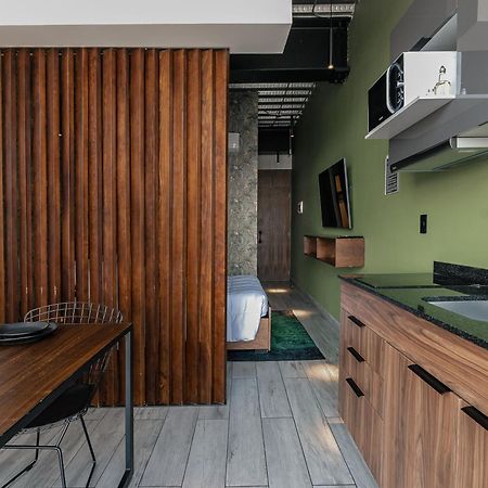 The Jungle Loft Tropical Comfort In A Centric Location With Kitchen Mexico City Luaran gambar
